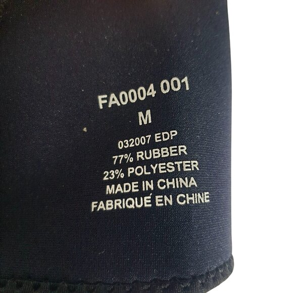 Nike Pro Neoprene Knee Sleeves M Black & Grey Max Support Football 2 Sleeves - Picture 2 of 5